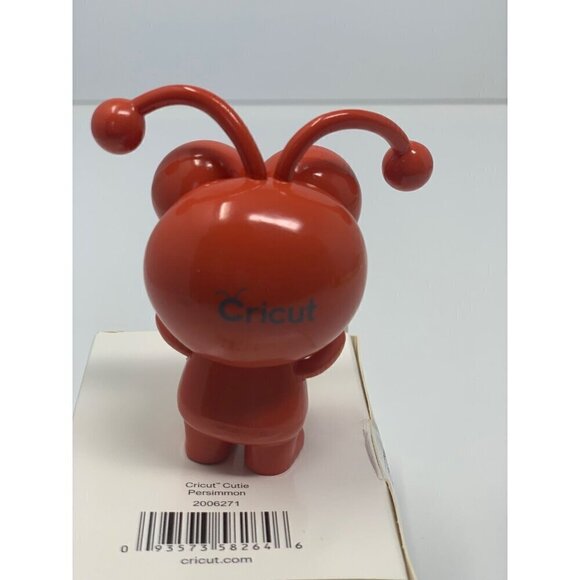 Cricut Cutie PERSIMMON Red Cricut Collectible Craft Room Decor Figure Boxed K - Picture 4 of 8
